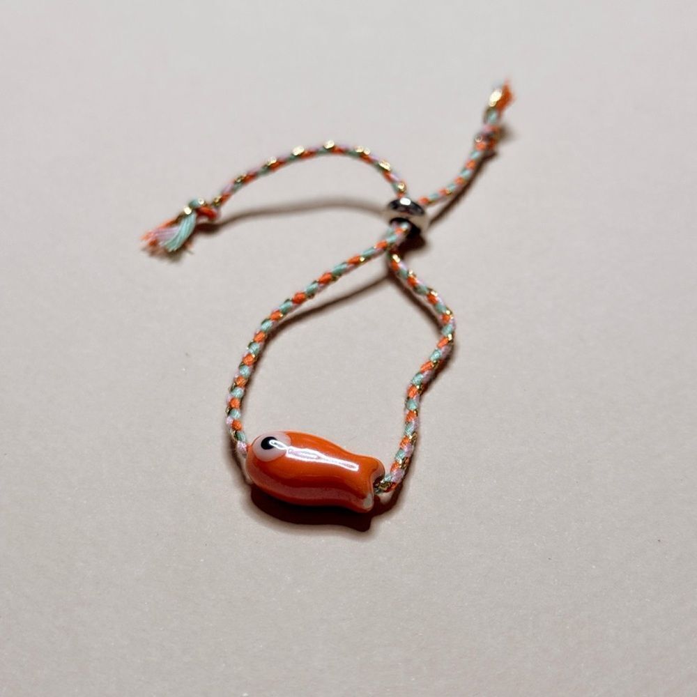 Colorful Fish Charm Bracelet S1002 - Picture 3 of 3